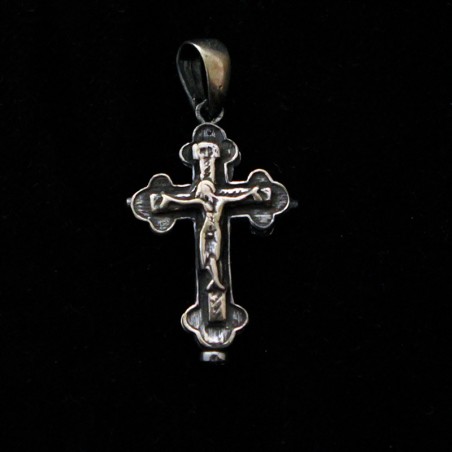 small reliquary cross silver