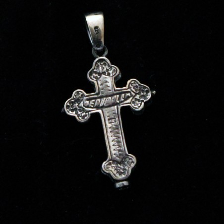 small reliquary cross silver