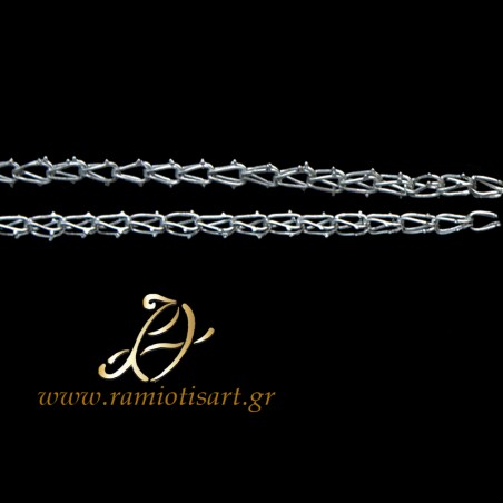 traditional jewelry of Crete :  men's pectoral chain code: Α2