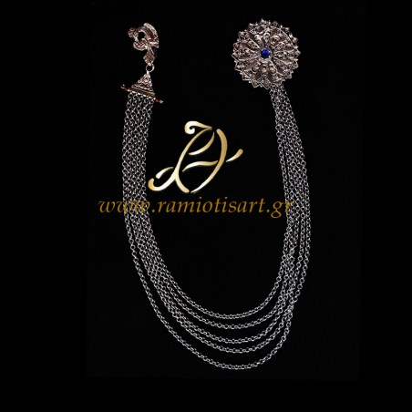 traditional jewelry of Greece: men's pectoral jewel