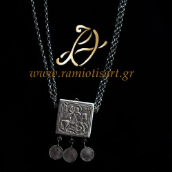 men's traditional jewel - amulet depicting St George