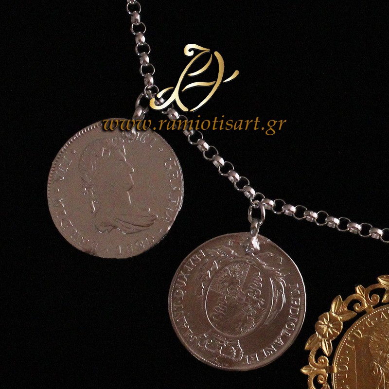 pectoral jewel for women with replicas of old...