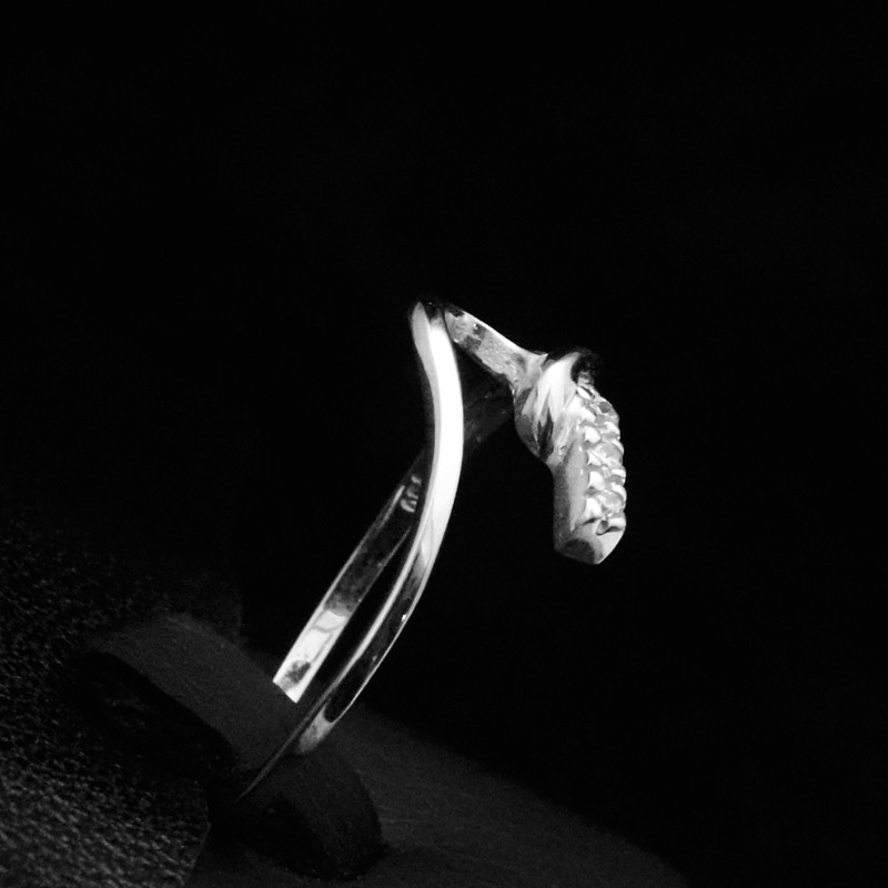 λευκοχρυσο δαχτυλιδι με πετρες ζιργκον