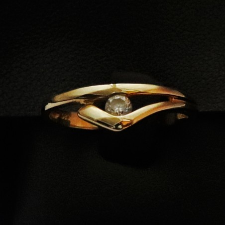 χρυσο δαχτυλιδι με πετρα ζιργκον