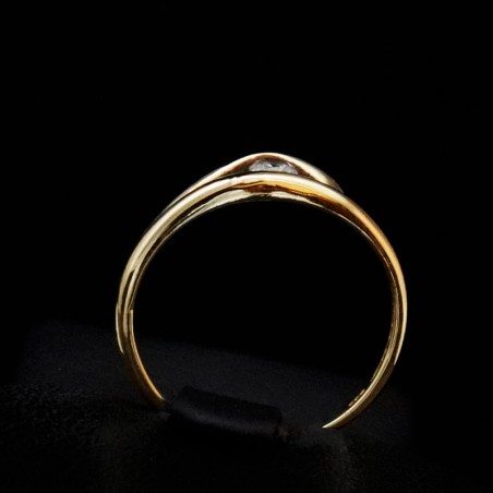 χρυσο δαχτυλιδι με πετρα ζιργκον