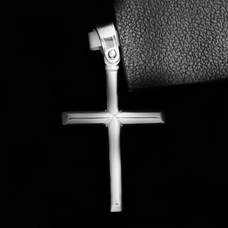 White gold cross
