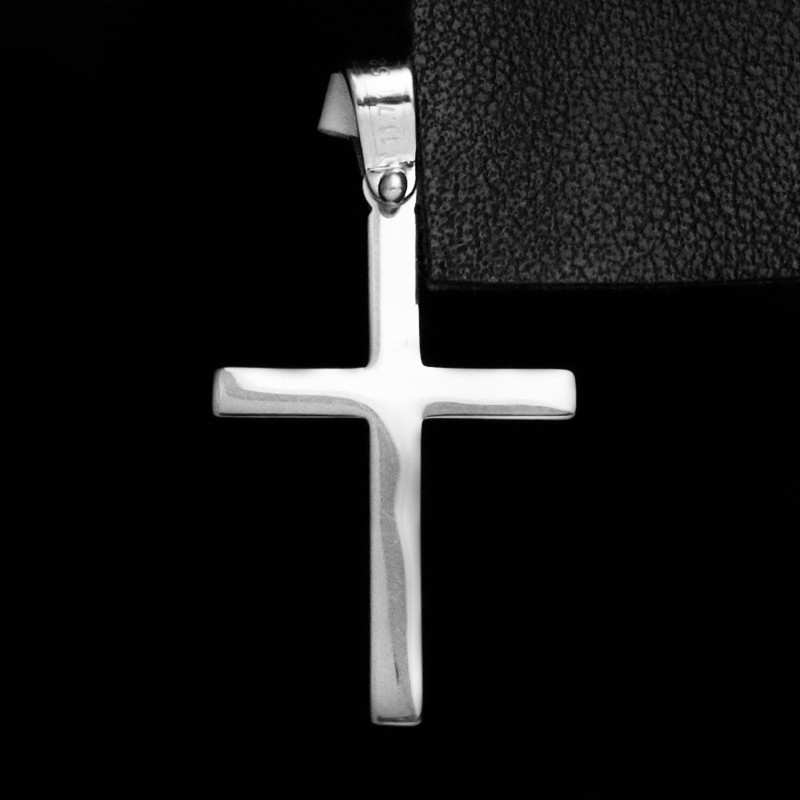 White gold cross