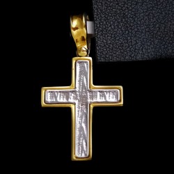 gold cross with platinum 2