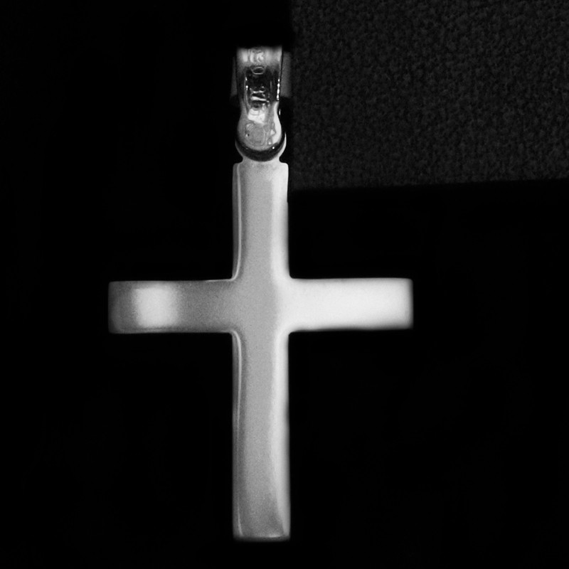 White gold cross
