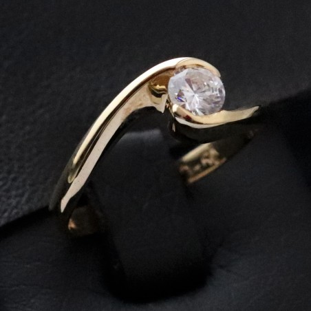 golden ring for woman cubic zirconia