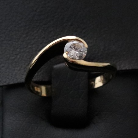 golden ring for woman cubic zirconia