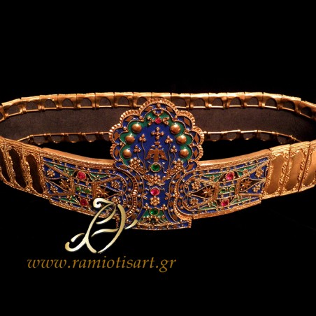 traditional belt of Thace "asimozounaro"