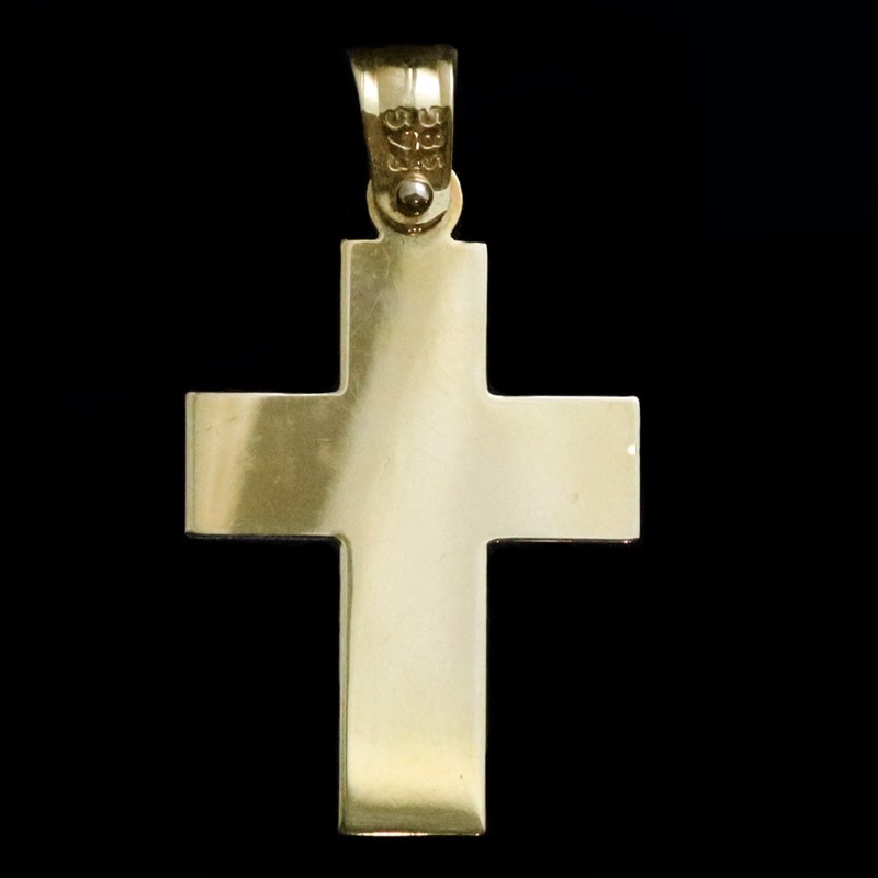 χρυσος σταυρος με πετρες ζιργκον