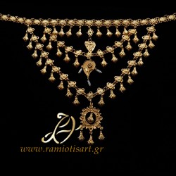 Greek traditional jewellery from Crete "giordani" for the...
