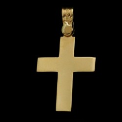 σταυρουδακι με εσταυρωμενο χρυσο διχρωμο 2