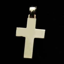 διχρωμος χρυσός σταυρός με εσταυρωμένο μικρός 2