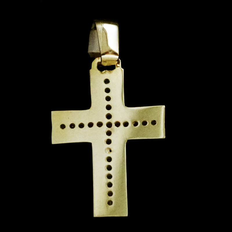 σταυρος χρυσος με πετρες ζιργκον