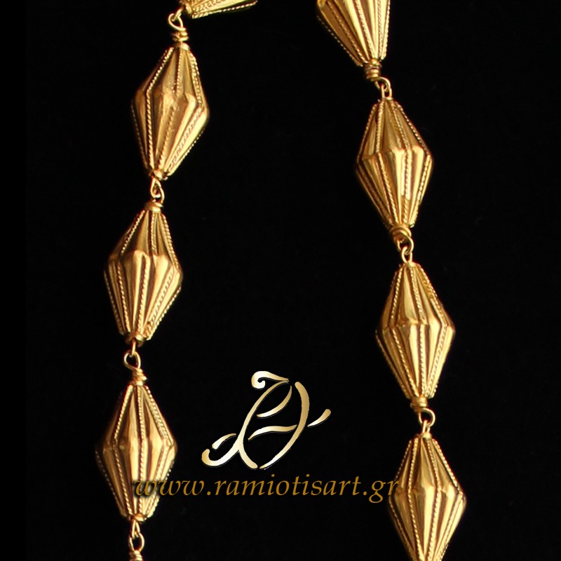 cretan traditional jewelry amprakamos necklace