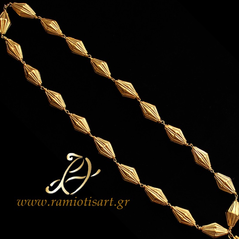 cretan traditional jewelry amprakamos necklace Color Yellow Gold MATERIAL SILVER YOUR BUDJET 300+ EURO