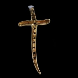 χρυσος σταυρος gavello με πετρες ζιργκον 2