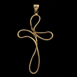 σταυρος gavello χρυσος με καμπυλες