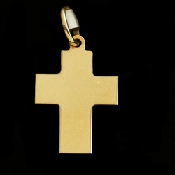 gold cross with simple design 2