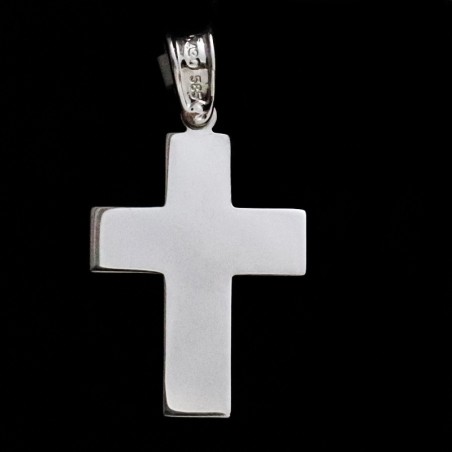 λευκοχρυσος σταυρος με πετρες ζιργκον