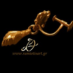 earrings for non pierced ears cretan traditional design