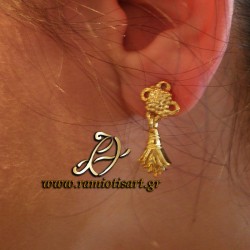 earrings for non pierced ears cretan traditional design 2