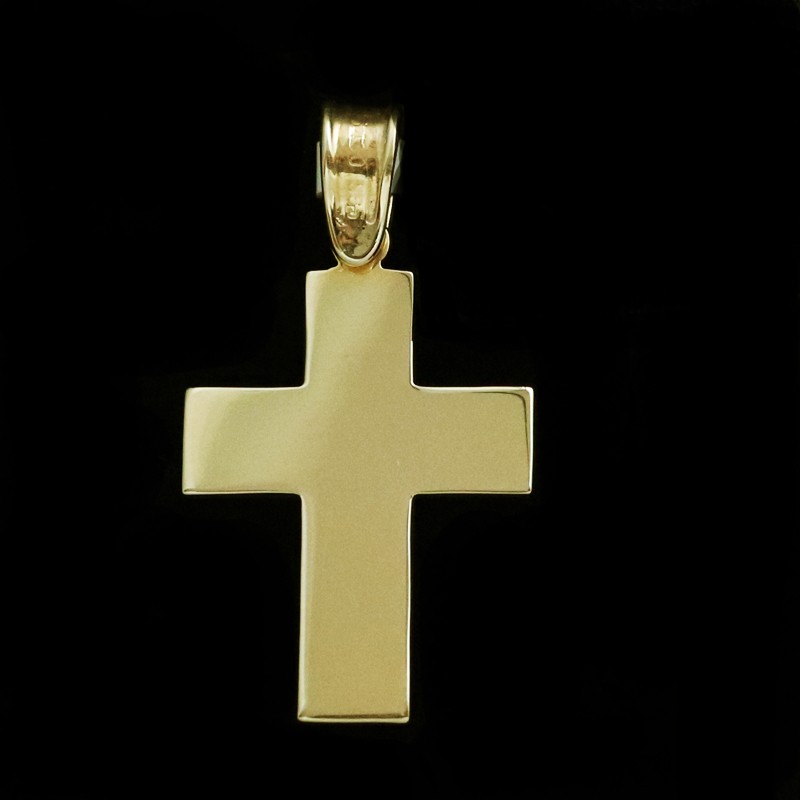 golden forged cross