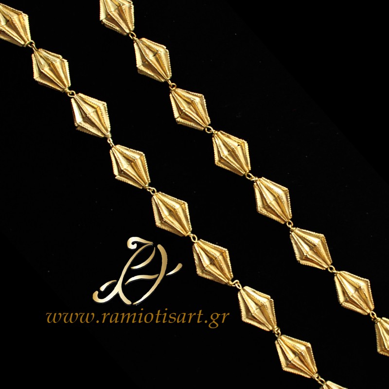 παραδοσιακα κοσμηματα Κρητης Αμπράκαμος κωδ. Λ35