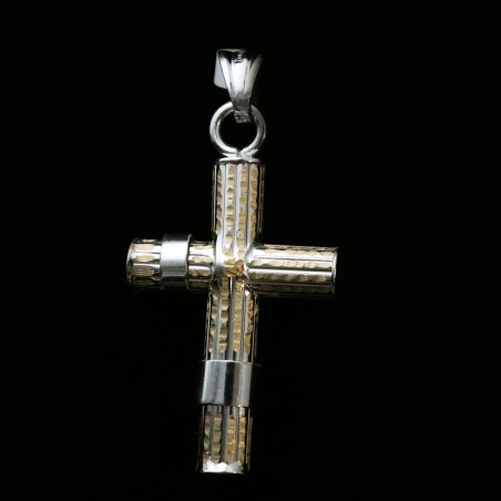 χρυσος σταυρος με σχεδιο