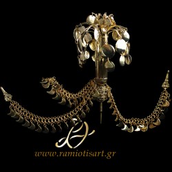 traditional jewels of Macedonia headdress jewel of Drimos...
