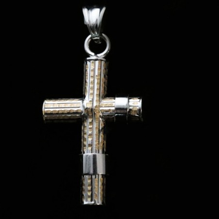 χρυσος σταυρος με σχεδιο