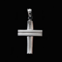 golden cross with pattern