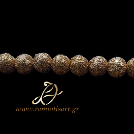 traditional cretan "botonia" necklace