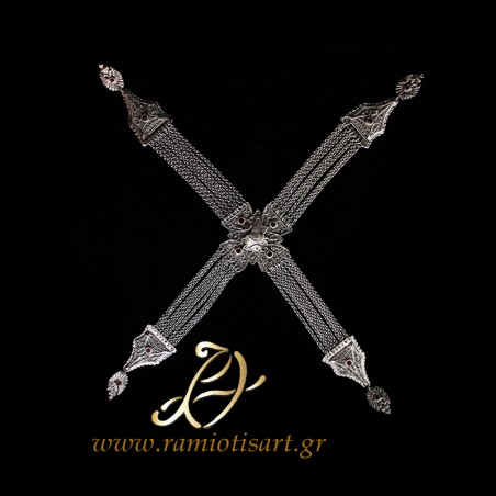 traditional foustanella jewel for men