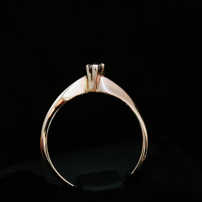 χρυσο μονοπετρο με ζιργκον