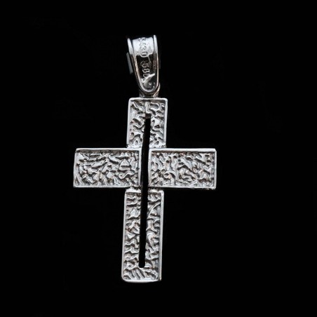 σταυρος λευκοχρυσος με ζιργκον