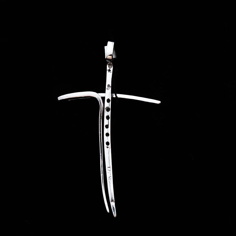 λευκοχρυσος σταυρος gavello με ζιργκον