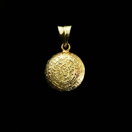 gold jewelry disk of the phaistos