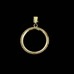 χρυση λιροθηκη με σχεδιο πλεξουδα