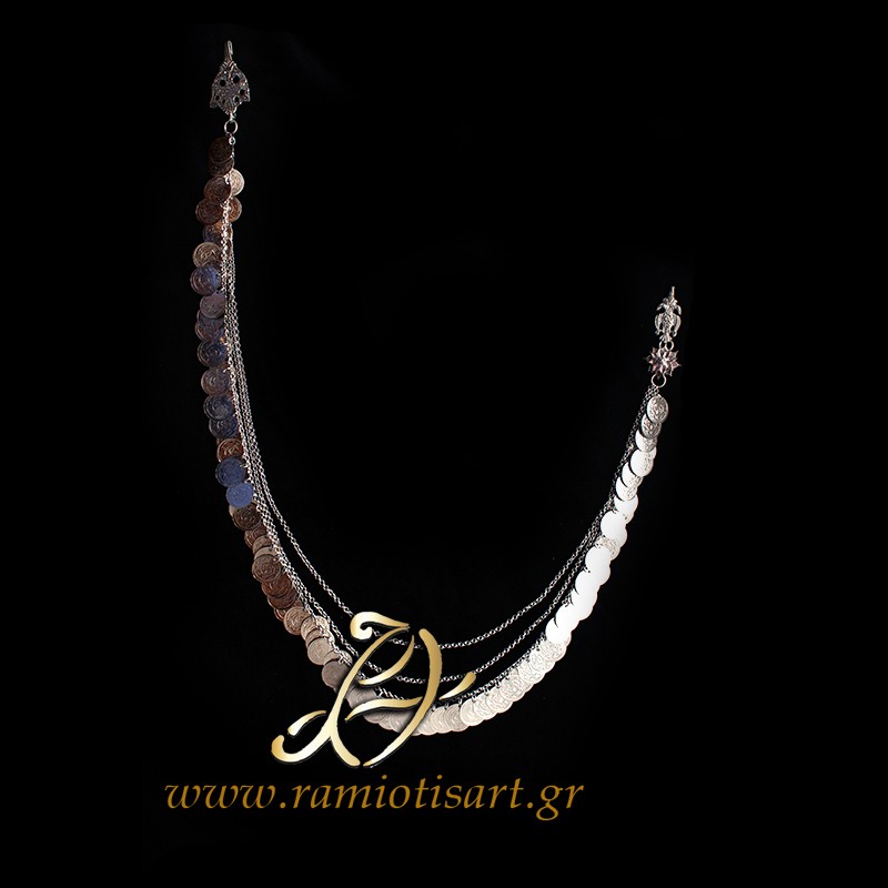 traditional jewellery from Macedonia Greece Florina jewel for apron