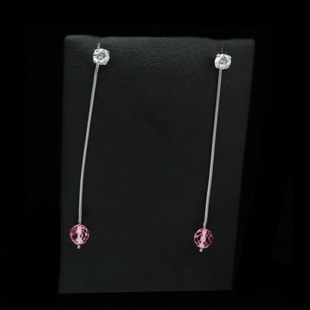 gold pendant earrings