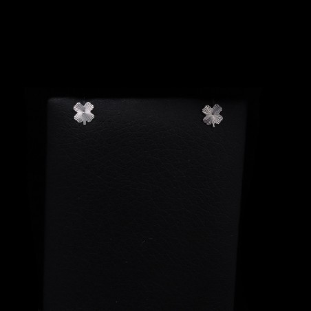 white gold earrings