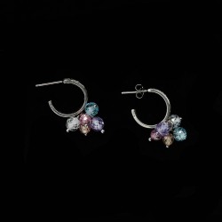 earrings with crystal 2