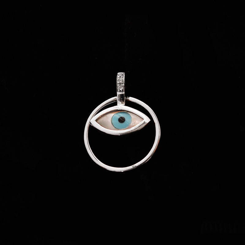 necklace and eye ring
