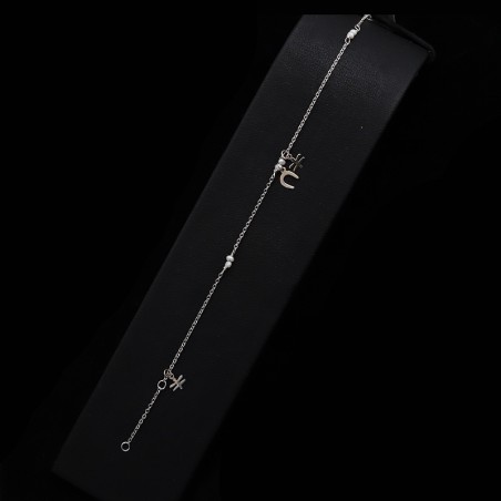 white gold bracelet