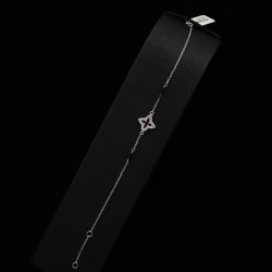 white gold bracelet with cross 2