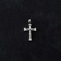 ατσαλινος σταυρος με τον Ιησου Χριστο